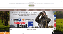 Desktop Screenshot of cote-chasse.com